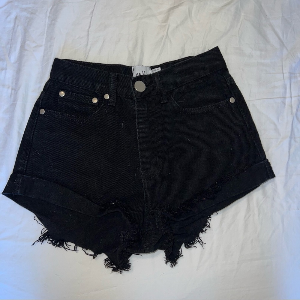 Black Princess Polly jean shorts